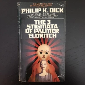 Philip K Dick THE THREE STIGMATA OF PALMER ELDRITCH 1977 Bantam PB Sci-Fi Book - Foto 1 di 10