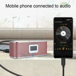 Type-C USB-C to 3.5mm Male Audio Jack AUX Cables Adaptor Stereo For B6U3 H1G8 - Zdjęcie 1 z 10