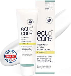 Neurodermitis Creme Akut 7%-Ectoin 50ml|Dermatitis & Ekzemen Salbe Ohne Kortison - Picture 1 of 6