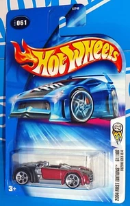 Hot Wheels 2004 First Editions #61 Suzuki GSX-R/4 Red w/ 5DOTs - Picture 1 of 2