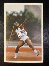 Tessa Sanderson - A Question of Sport Card - 1987 - Mint condition