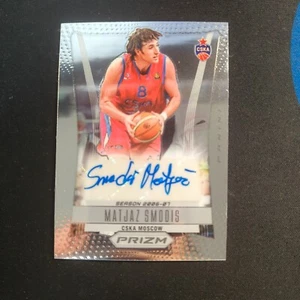 2023-24 Panini Prizm EuroLeague Matjaz Smodis Retro Signatures Auto A2 - Picture 1 of 2