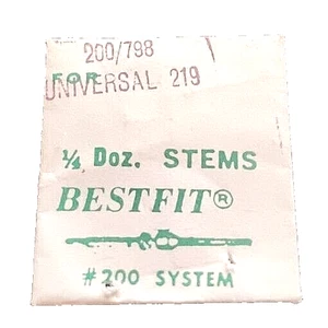 Universal Geneve 219 Winding Stem watch part #200/798 - Picture 1 of 1