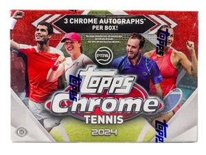 2024 Topps Chrome PTPA Tennis Breakers Delight Box SEALED JSCA2 - Picture 1 of 2
