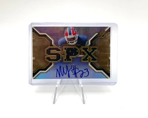 Camiseta triple Marshawn Lynch 2007 UD SPX GOLD radiocontrol automática #223 Bills autógrafo/99 - Imagen 1 de 5