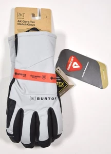 2026 Neu mit Etikett Herren Burton [ak] Clutch Gore-Tex Handschuhe $ 150 L grau Leder Primaloft - Bild 1 von 3