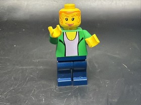 LEGO Spider-man Mary Jane Minifigure spd008 Omino Minifig From Set 4851 No Hair