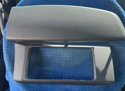 2013-2016 Scion FRS Subaru BRZ Toyota 86 tablero radio bisel moldura fibra de carbono OEM Foto 1 de 4