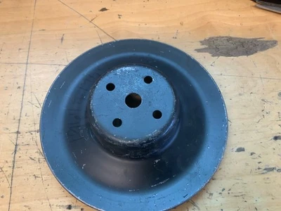 1965 Pontiac GTO 单凹槽水泵滑轮 544595 手动转向 — 第 1/3 张图片