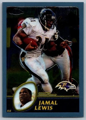 2002 Topps Chrome Jamal Lewis Baltimore Ravens #96 - Image 1 of 2