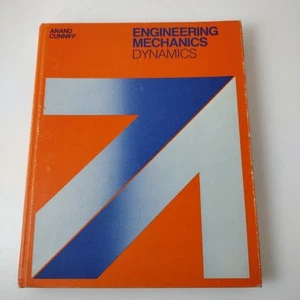 Engineering Mechanics: Dynamics, Anand & Cunniff Textbook 1973 - Picture 1 of 12