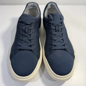 Rothy’s Sustainable Sneaker Shoes Navy Knit Comfort Terry Washable Size M8.5/W10 - Picture 1 of 14