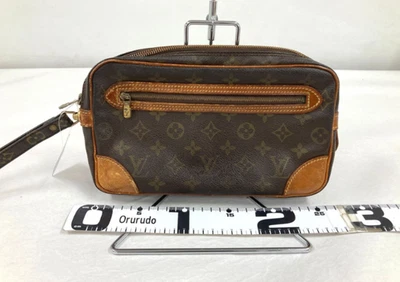 Louis Vuitton Marly Dragonne GM Monograma Bolso sin asas Muñequera Marrón M51825 Foto 1 de 4