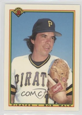 1990 Bowman Factory Set Collector's Edition (Tiffany) Bob Walk #163 - Image 1 of 2
