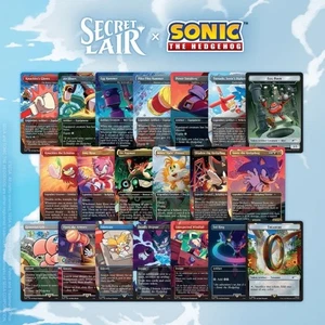 SONIC x Secret Lair Magic Gathering Presale - NON FOIL Complete Bundle Ships Aug - Bild 1 von 1