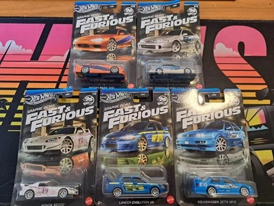 2025 Hot Wheels Silver Series Fast & Furious Graphic Remix Full set of 5 - image 1 of 4
