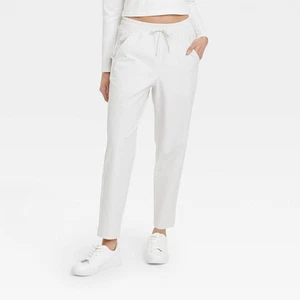 All In Motion Women's Stretch Woven High-Rise Tapered Pants Jogger UPF 50+ - Picture 1 of 20