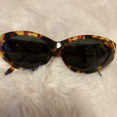Gafas de sol vintage Gucci GG 2195/S 02Y ojo de gato tortuga entrelazadas logotipo G Foto 1 de 4