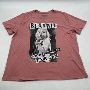 Blondie T-Shirt Women Large Graphic Print Logo Pink..#27004 - Picture 1 of 8