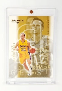 MINT #/250 GOLD RC SP 2000-01 Upper Deck Black Diamond Mike Penberthy LA LAKERS  - Foto 1 di 2