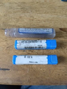 4 Stück 1/32" Hartmetall Schaftfräser - Bild 1 von 3