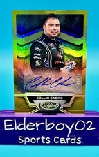 Collin Cabre /15 Auto Rookie Mirror Gold 2016 Panini Certified Racing Nascar