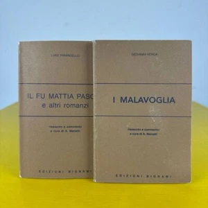 coppia di libri vintage edizioni bignami, riassunto e commento di a.menetti - Imagen 1 de 4