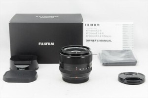 FUJIFILM Fuji Fujinon XF 35mm F/1.4 R + Hood Near Mint in Box From Japan #3298T