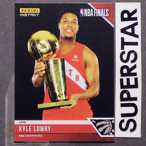 KYLE LOWRY 2018/19 Panini Instant NBA Champions #10 Toronto Raptors
