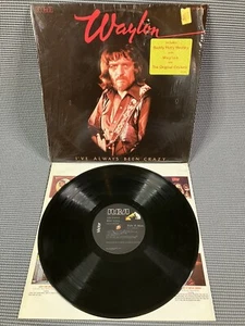 Waylon Jennings - I've Always Been Crazy Orig 1978 Vinyl LP ALF1-2979 Shrink VG+ - Picture 1 of 10