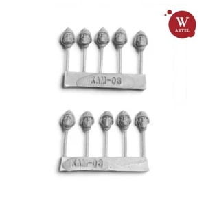Artel Miniatures - Einherjar's Kamrades Heads Set (helmets) New Baged Bits - Picture 1 of 1