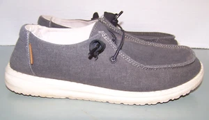 Hey Dude Women's Wendy Gray Comfortable Slip On Shoes Size 7 - Picture 1 of 6