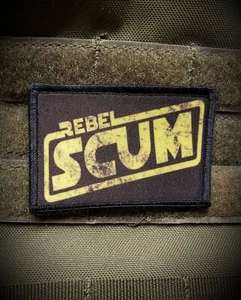 Rebel Scum Morale Patch Tactical ARMY Hook Military USA - Picture 1 of 12