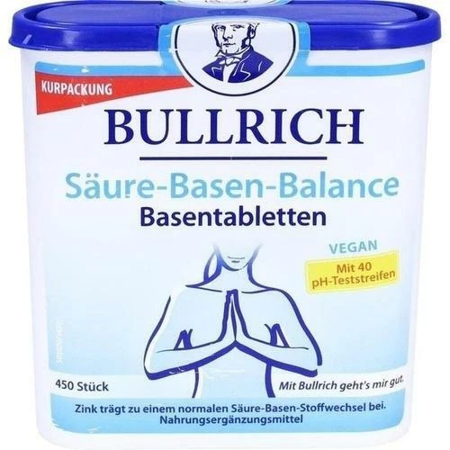 DELTA PRONATURA DR. KRAUSS & DR. BECKMANN KG BULLRICH Säure Basen Balance Tabletten 450 St PZN 11089888