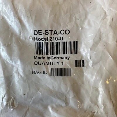 DE-STA-CO Destaco 210-UVertikal Halterung Knebel Gripzange Klammer - Neu IN Karton