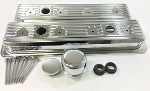 1987-00 Chevy GMC 305 5.0 & 350 5.7 Center Bolt Valve Covers Kit Dress up NEW - Picture 1 of 3