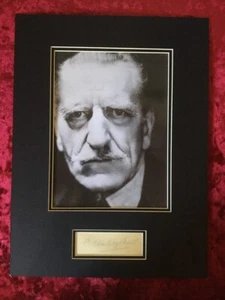 C Aubrey Smith CERTIFIED Signed autographed 16x12” Display + COA - Picture 1 of 2
