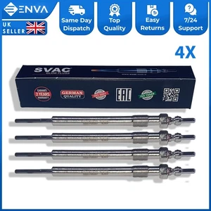 4X Heater Glow Plugs For Vauxhall Opel Astra J K Insignia A B 1.6 D 55570037 - Picture 1 of 8