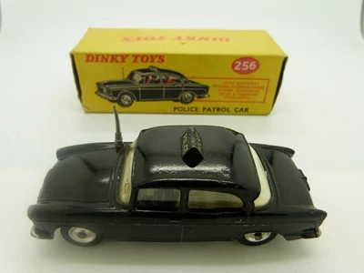 Coche Patrulla de Policía Dinky 256 Humber Hawk en Caja Original Completa Foto 1 de 4