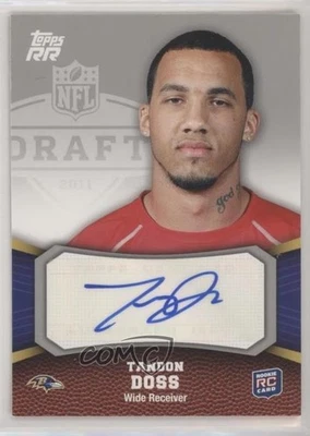 2011 Topps Rising Rookies Rookie Auto Tandon Doss #141 Auto RC - Image 1 of 2