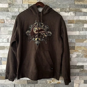 Vintage Y2k Quicksilver Hoodie Surf Skate Men’s M JNCO Volcom Billabong O’neill - Bild 1 von 8
