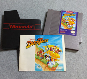 Disney's DuckTales (Nintendo NES, 1989) w/ Manual