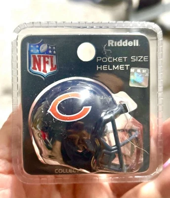*CHICAGO BEARS* RIDDELL* POCKET PRO*MINI CASCO 2016* NUEVO EN PAQUETE *DA BEARS!* Foto 1 de 3