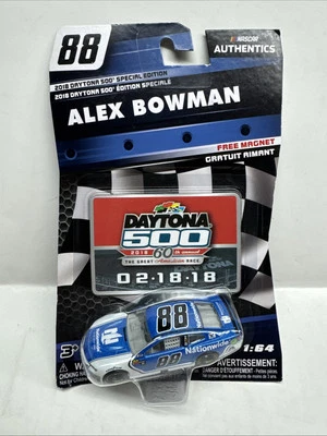 (B3) 1/64 2018 Alex Bowman Nationwide Daytona 500 Authentics Combined Ship Deal - Image 1 of 4