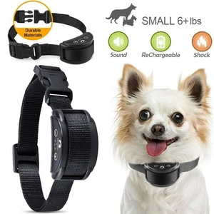 Anti Barking E-Collar No Bark Dog Training Shock Collar for Small Medium Dog US - Picture 1 of 10