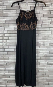 Soma Black Lace Sleeveless Nightgown Dress Size X- Small - Picture 1 of 8