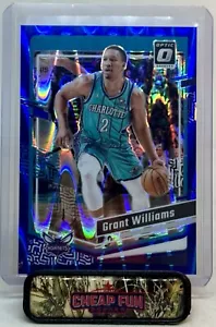 GRANT WILLIAMS 2023-24 PANINI DONRUSS OPTIC BLUE SEISMIC PRIZM 9/249 103 HORNETS - Bild 1 von 3