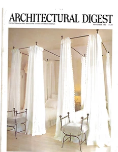 Architectural Digest Magazine November 1983 - Picture 1 of 2