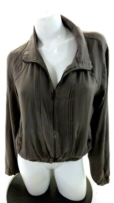 CHAQUETA CASUAL MUJER LA HEARTS TAUPE RAYÓN TALLA L Foto 1 de 4