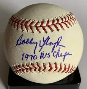 Bobby Floyd 1970 World Series Champion Baltimore Orioles Signed ML Baseball COA - Picture 1 of 2